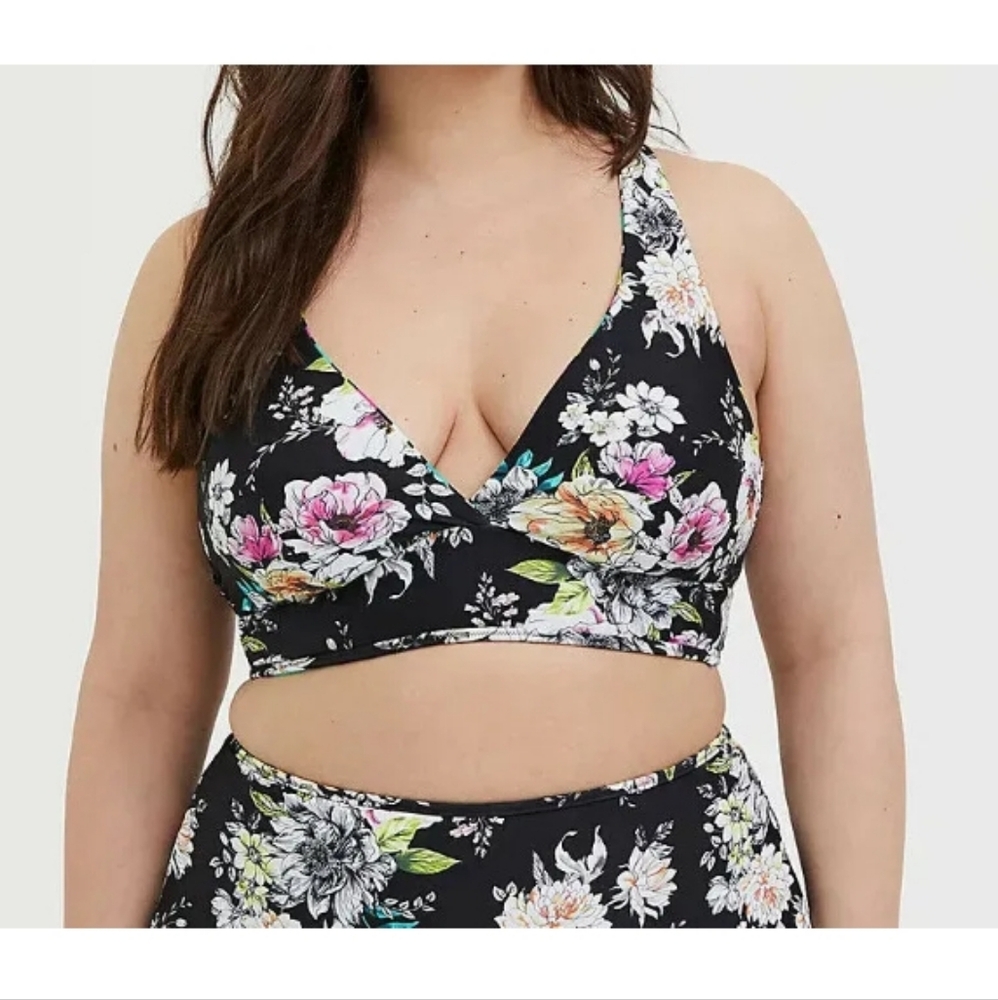 Torrid Reversible Two Piece Swimsuit